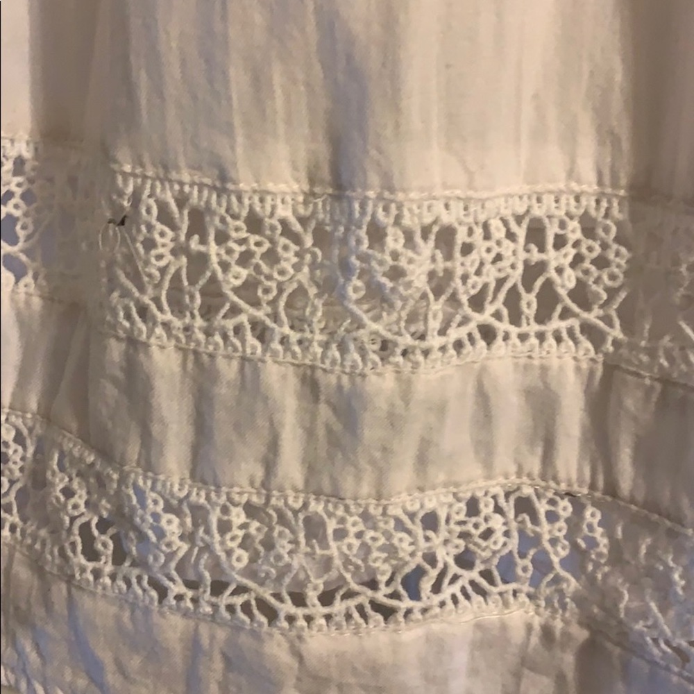 Old Navy White Cotton Top Size M - Picture 2 of 2